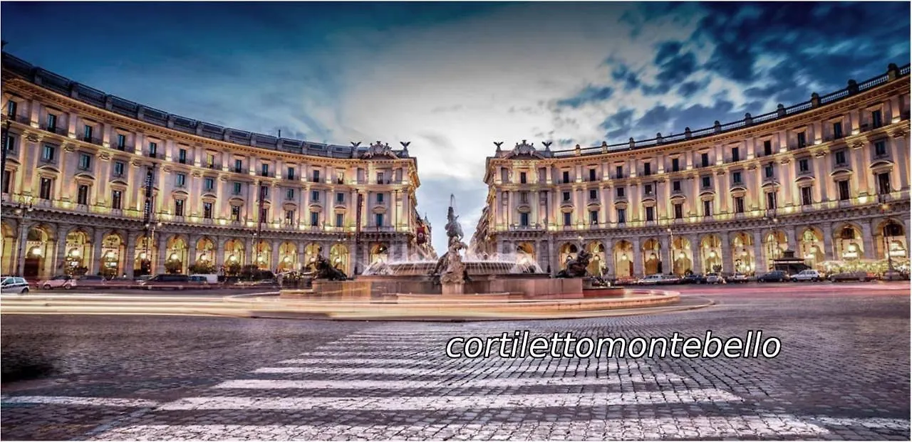 شقة Cortiletto Montebello روما إيطاليا